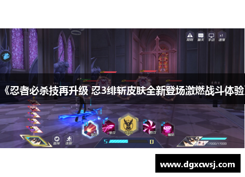 《忍者必杀技再升级 忍3绯斩皮肤全新登场激燃战斗体验》